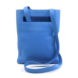 Bottega Veneta shoulder bag blue leather